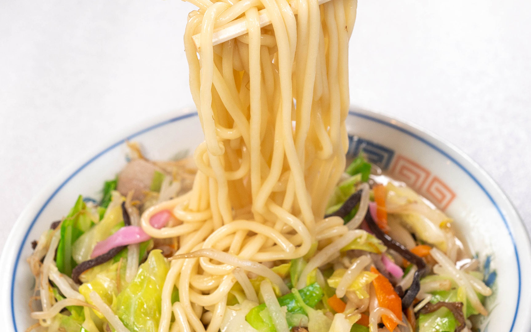 長崎亭のこだわり自家製ちゃんぽん麺